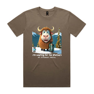 Nature's Navigators: Happy Yak Men's T-Shirt SM-4XL