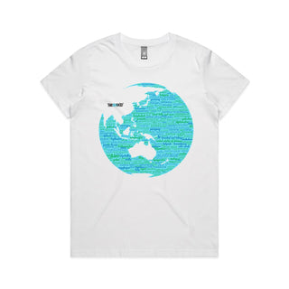 Nations: Turquoise Women's T-Shirt XS-3XL