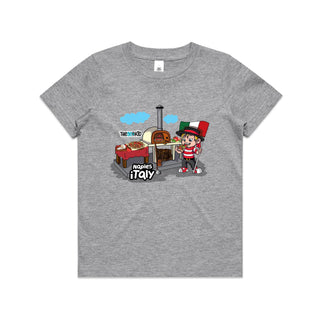 Tasty Travels: Naples, Italy Kids/Youth T-Shirt 4-14