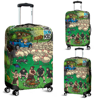 Geo in New Zealand Luggage Cover